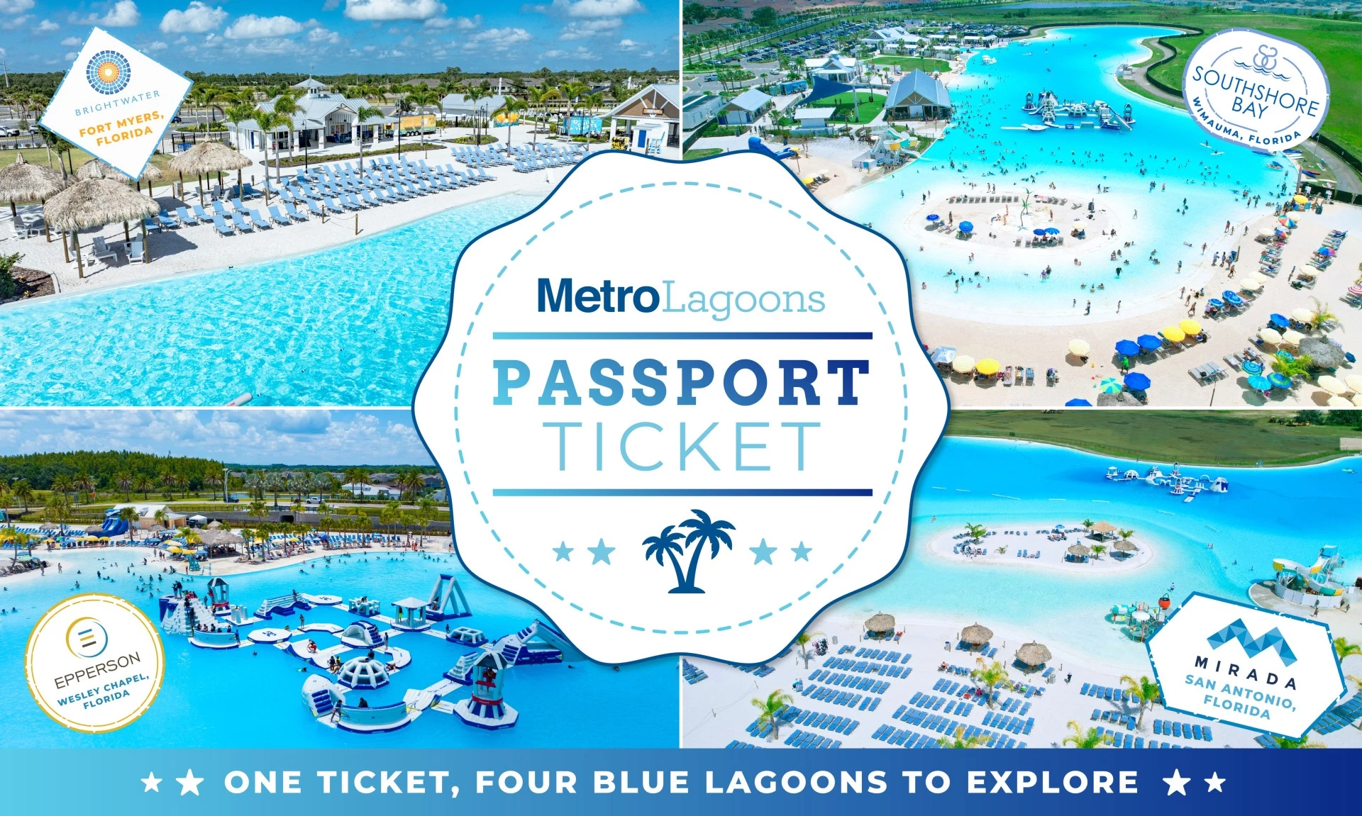 METROLAGOONS PASSPORT TICKET | ONE TICKET, FOUR BLUE LAGOONS TO EXPLORE