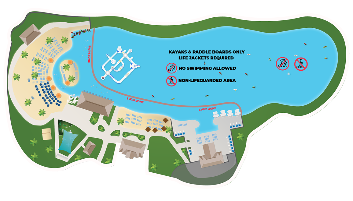 a map of a resort