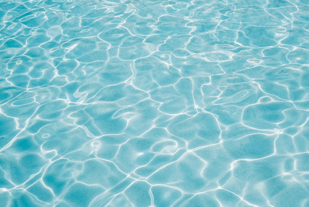 a close-up of a pool