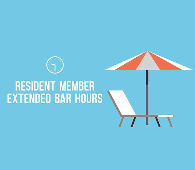 a chair and umbrella with a clock