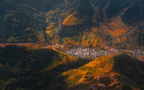 a city in the mountains
