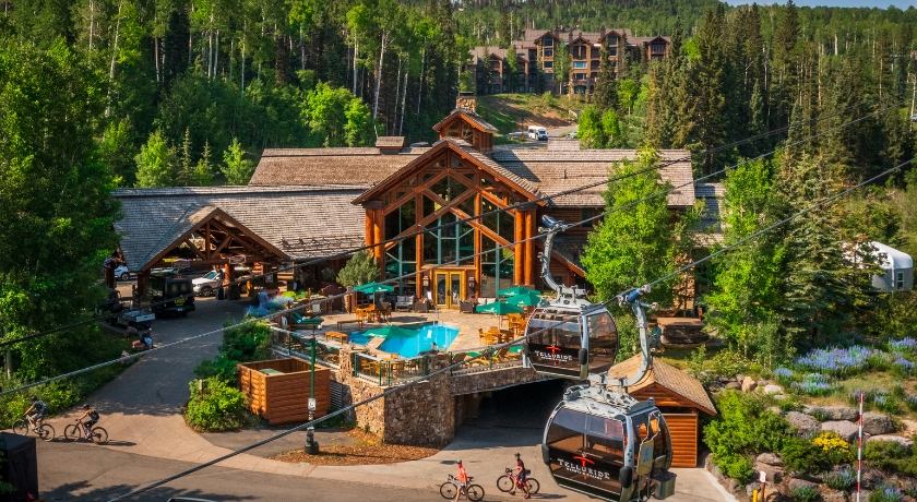 Summer in Mountain Village at Mountain Lodge Telluride