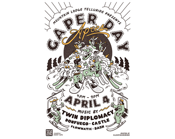 a poster with text and images on it