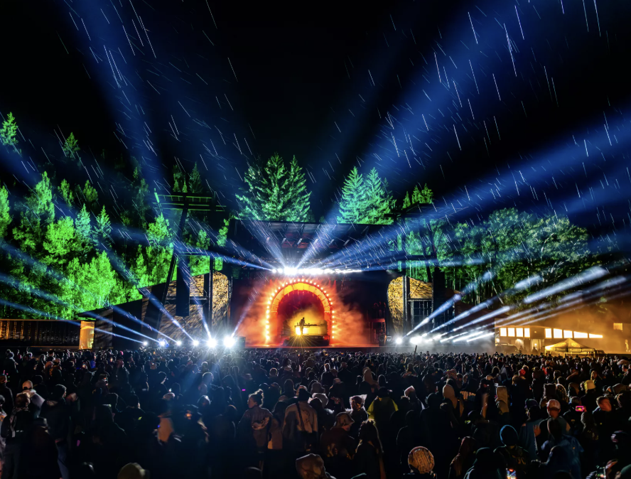 a large crowd of people at a concert