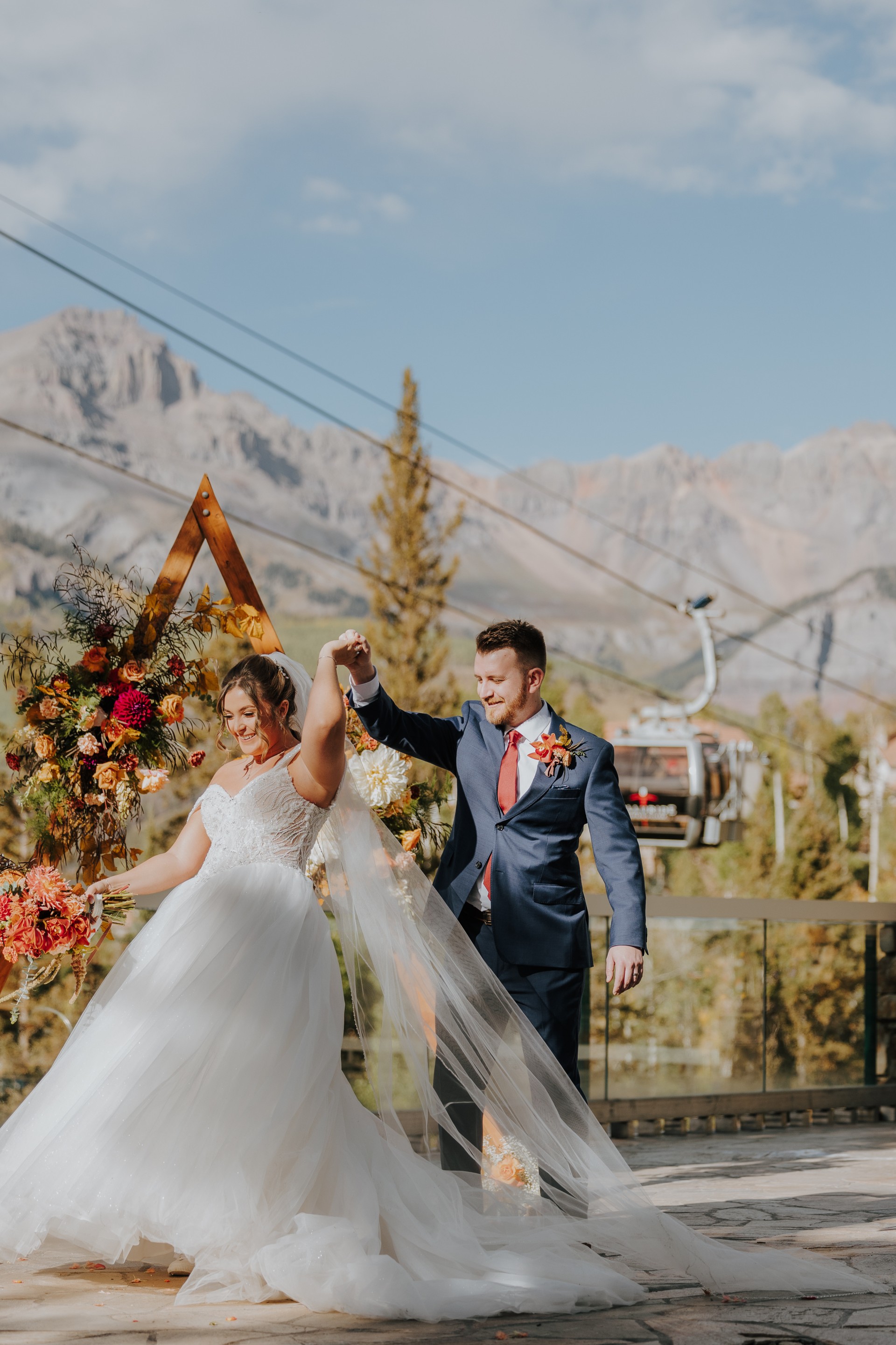 a man and woman holding hands