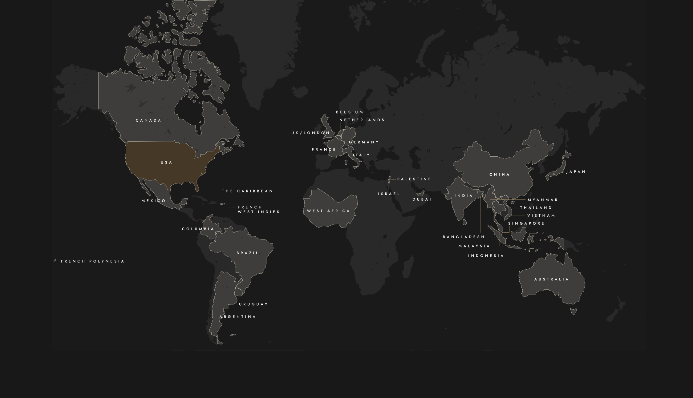 a map of the world