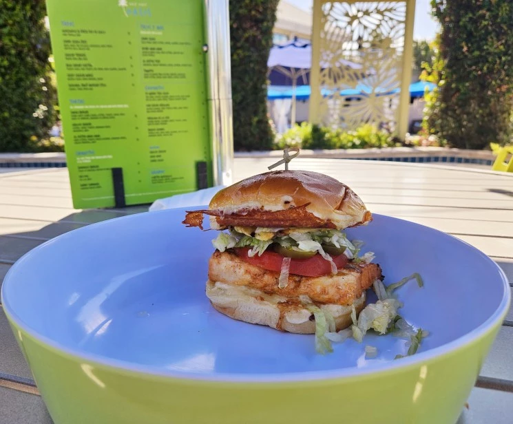 a sandwich on a plate