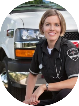 a woman in a police uniform