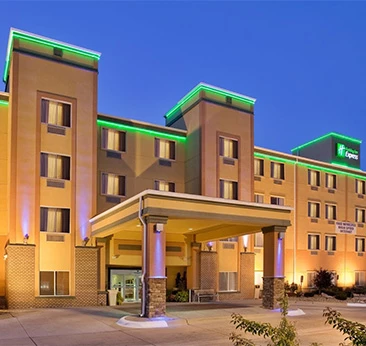 a building with a green roof