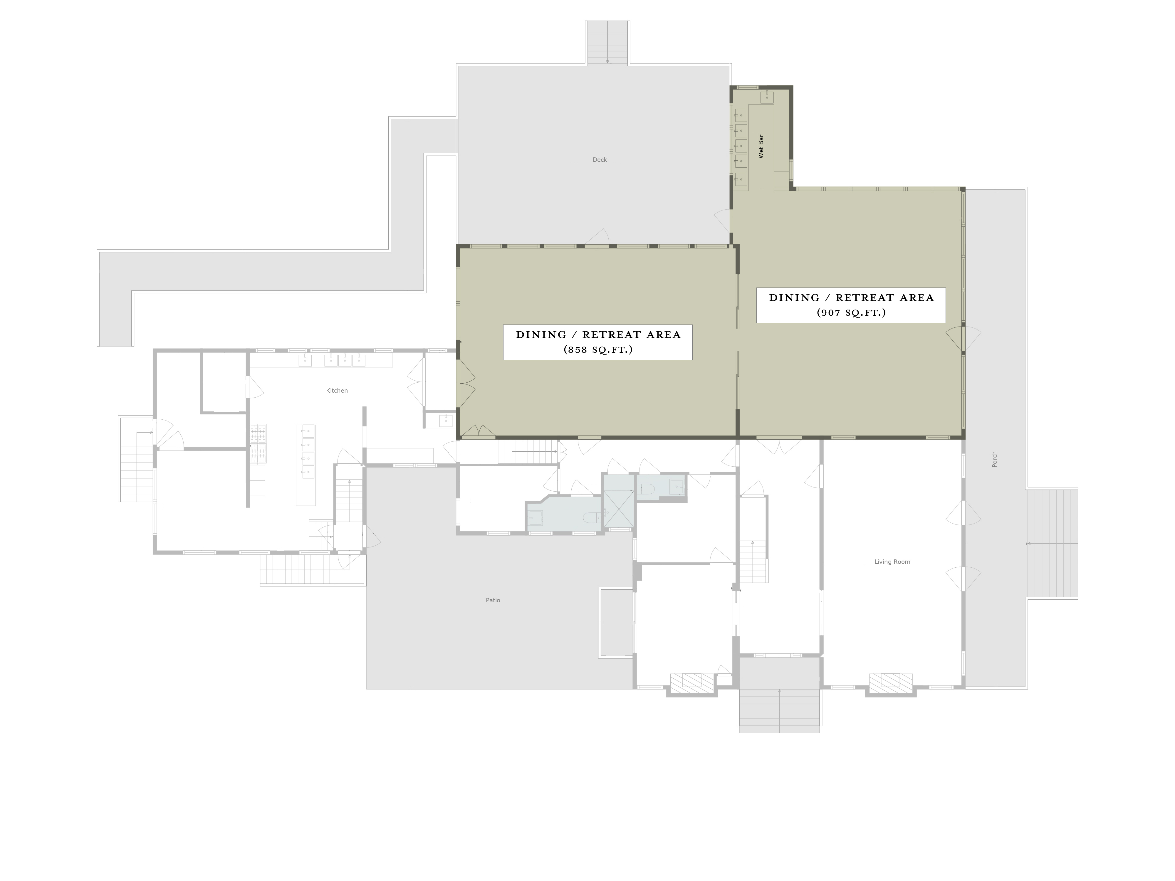 a floor plan of a house