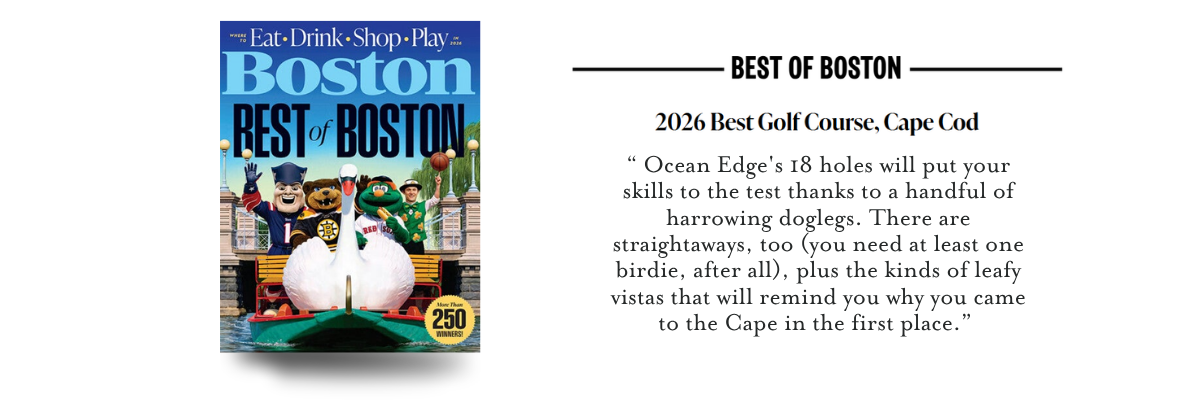 Best of Boston 2026 - Best Golf Course Cape Cod