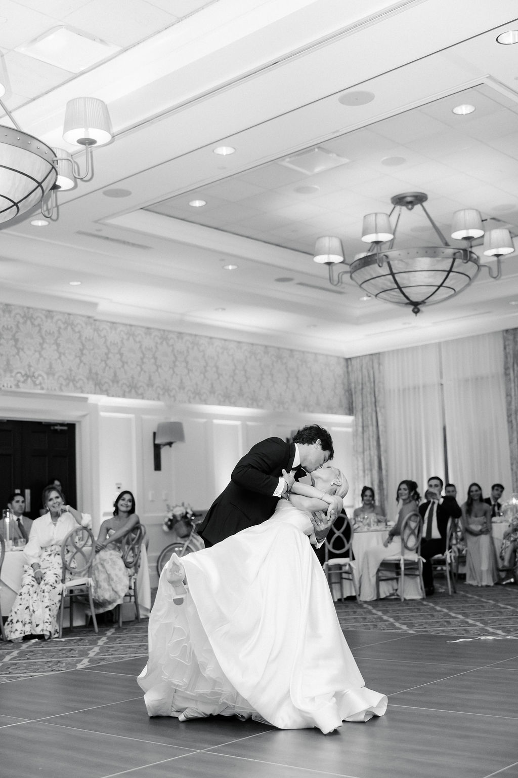 table set up for outdoor event