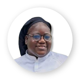 a woman wearing glasses and a white shirt