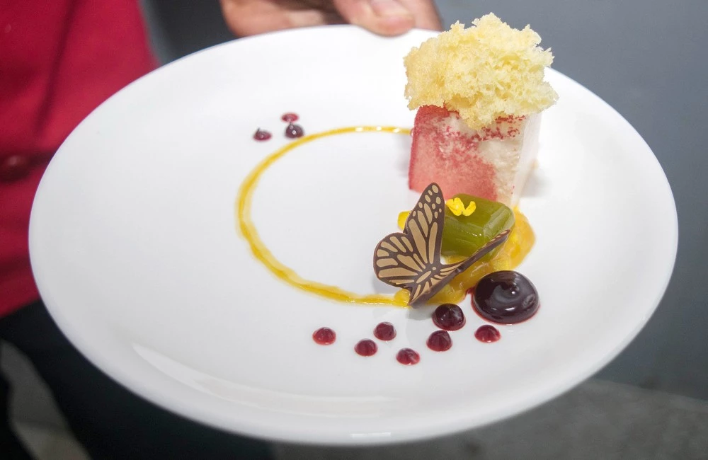 delicious gourmet dessert