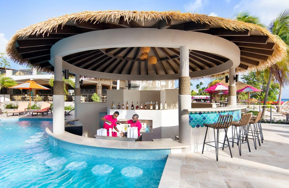 Pool Bar at O2 Beach Club & Spa