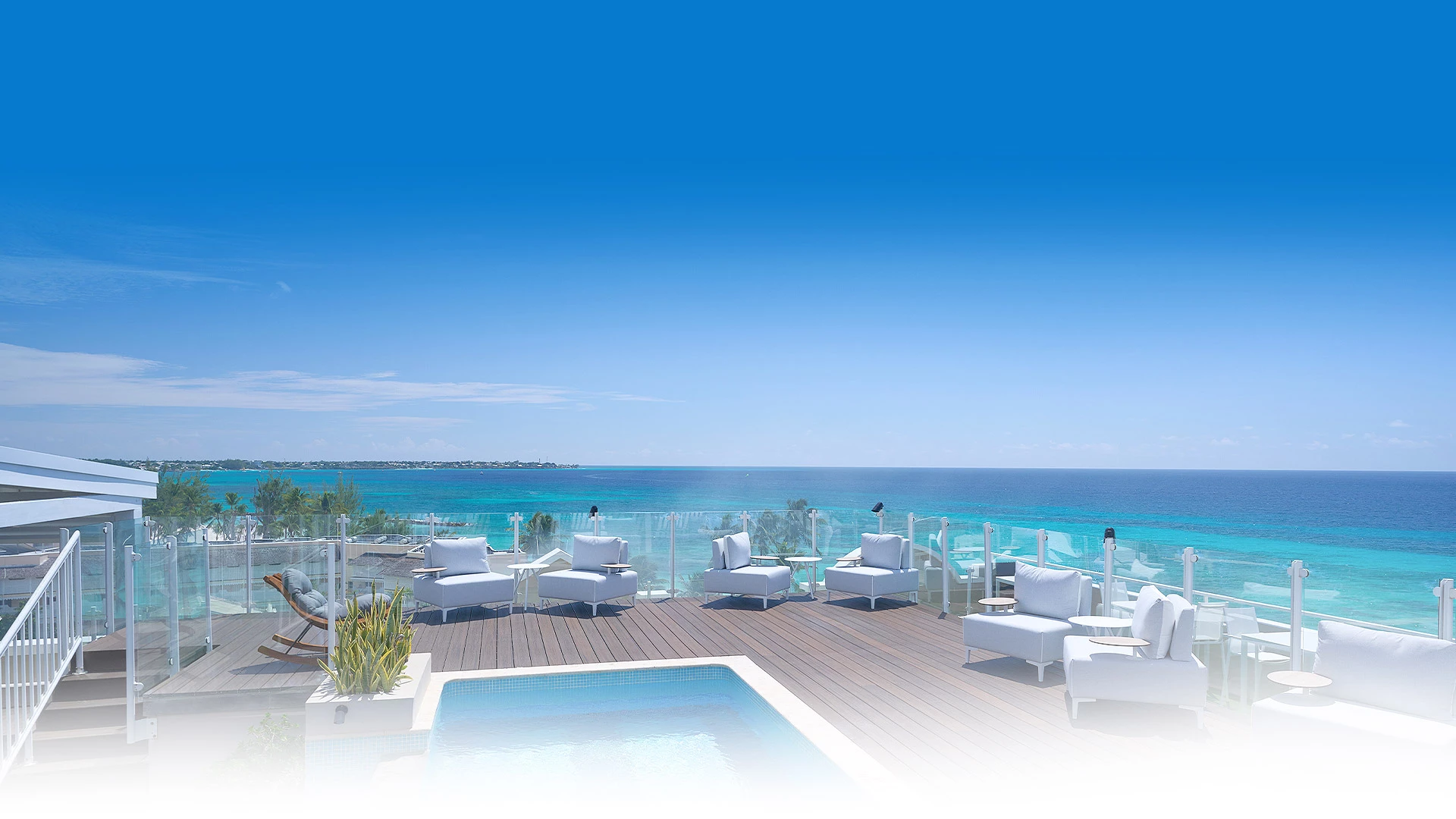 ocean view deck