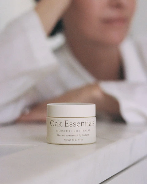 a close-up of a cream container