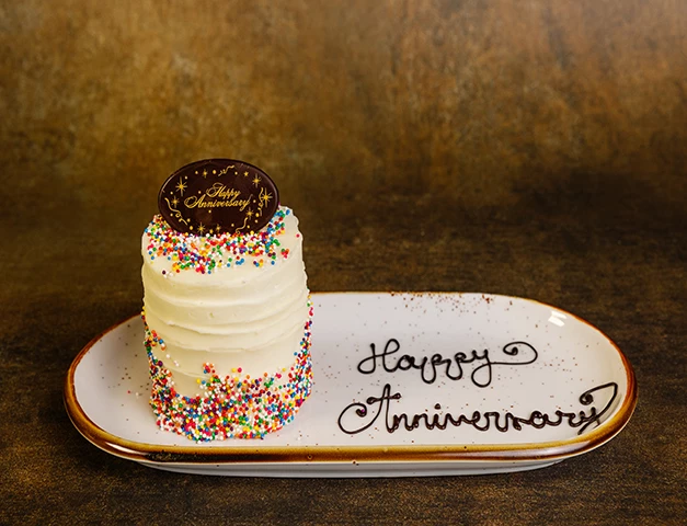 a cake on a plate