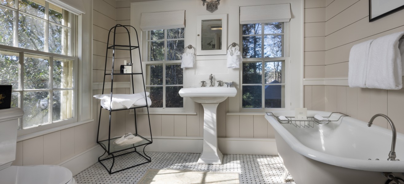 a bathroom with a sink and a bathtub