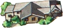 a house with a triangle roof