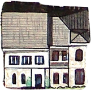 a house with a black border