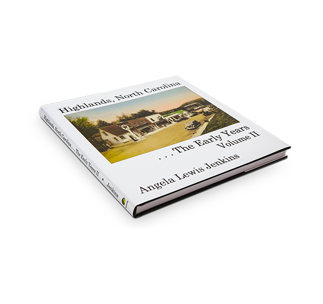 a book with a picture of a house and a black background