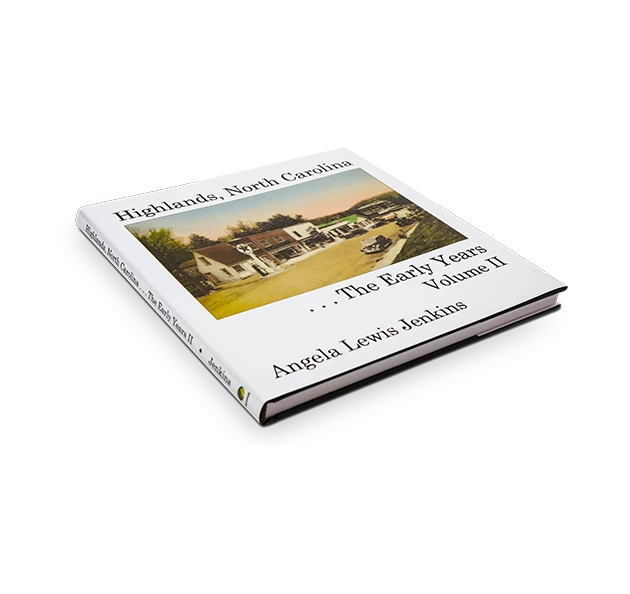 a book with a picture of a house and a black background