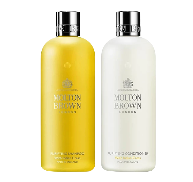 a couple of shampoo bottles