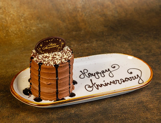 a chocolate cake on a plate