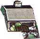 a drawing of a house