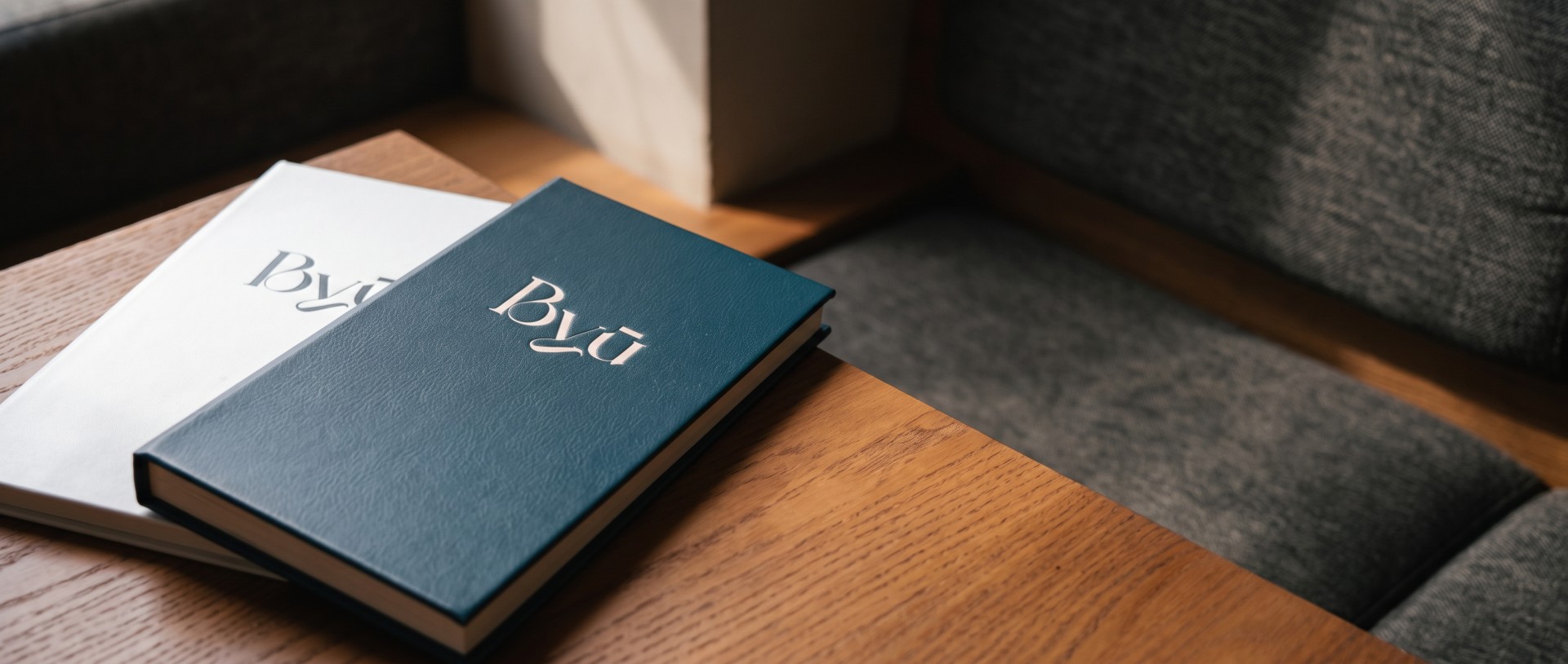 a book on a table