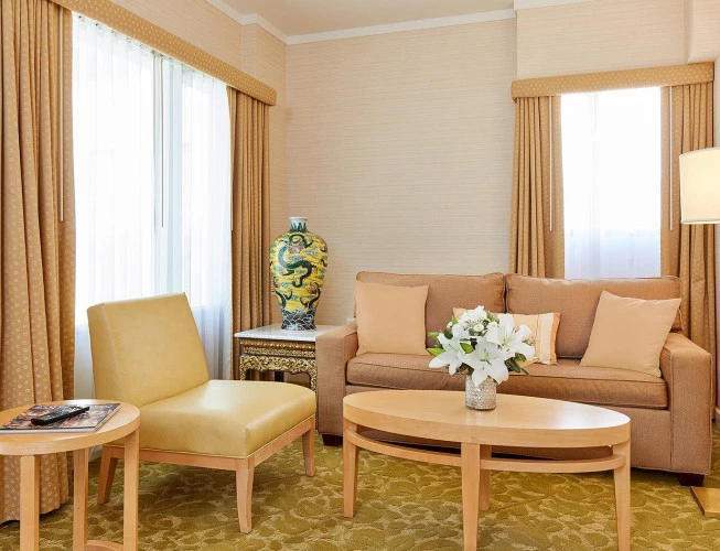 Sitting area in Junior Suite