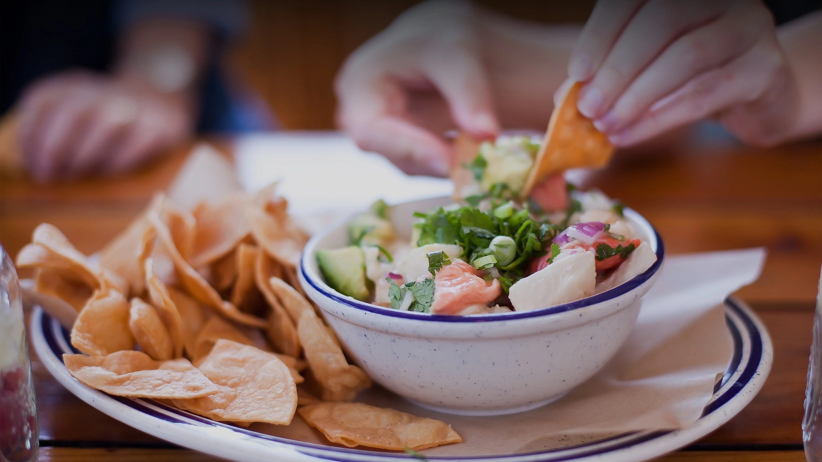 a plate of food