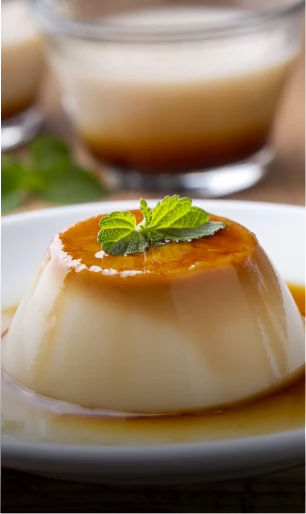 a close up of a dessert