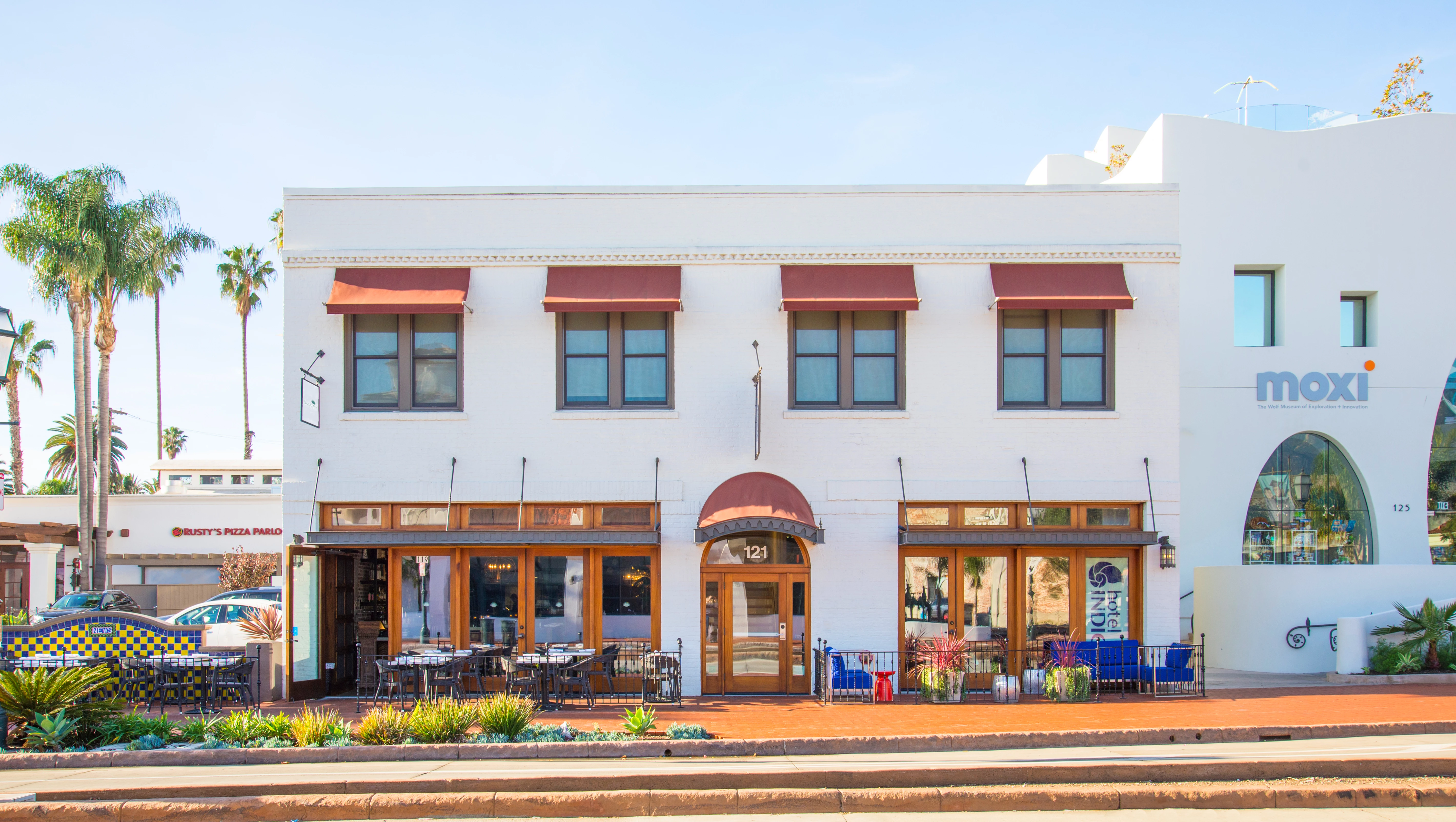 hotel indigo front view