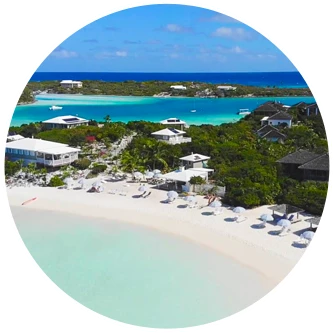 view of the shore beach in front of the resort