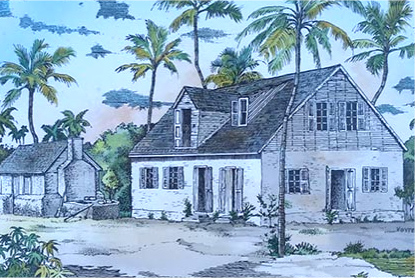 illustration of an old building