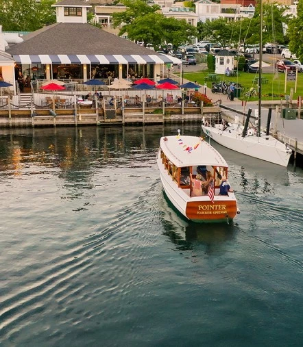 a boat on the water