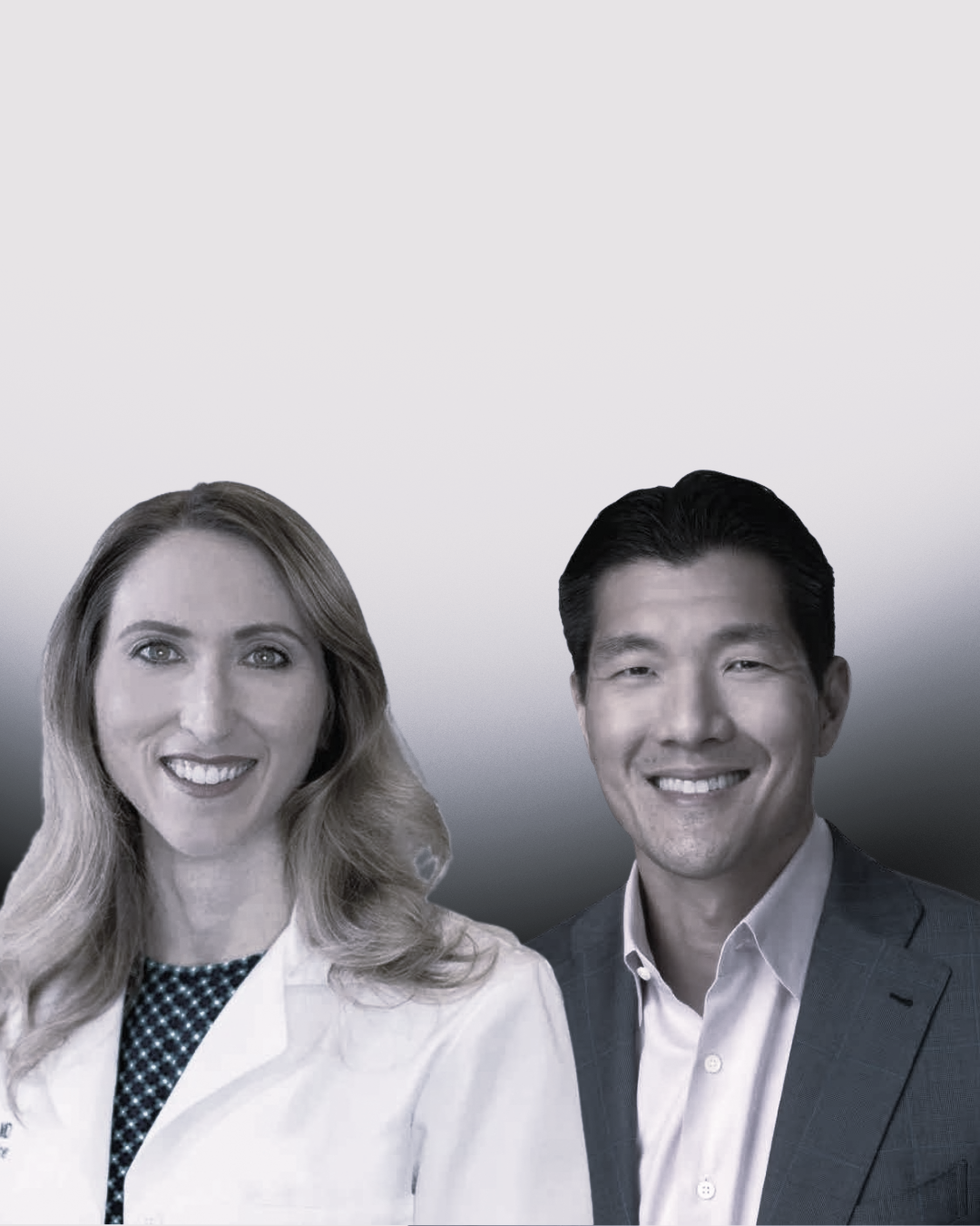 a man and woman smiling for a picture