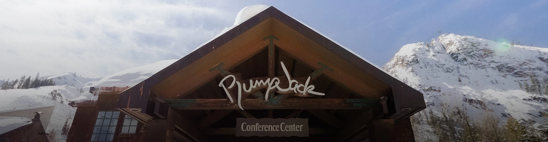 Closeup of the Conference Center Facade at PlumpJack