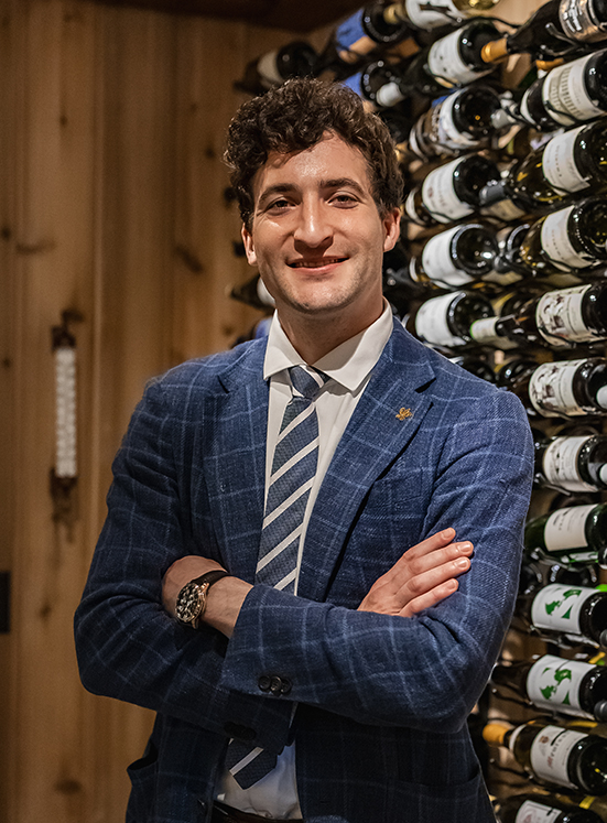 a man in a suit and tie