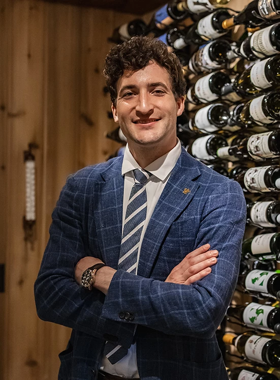 a man in a suit and tie