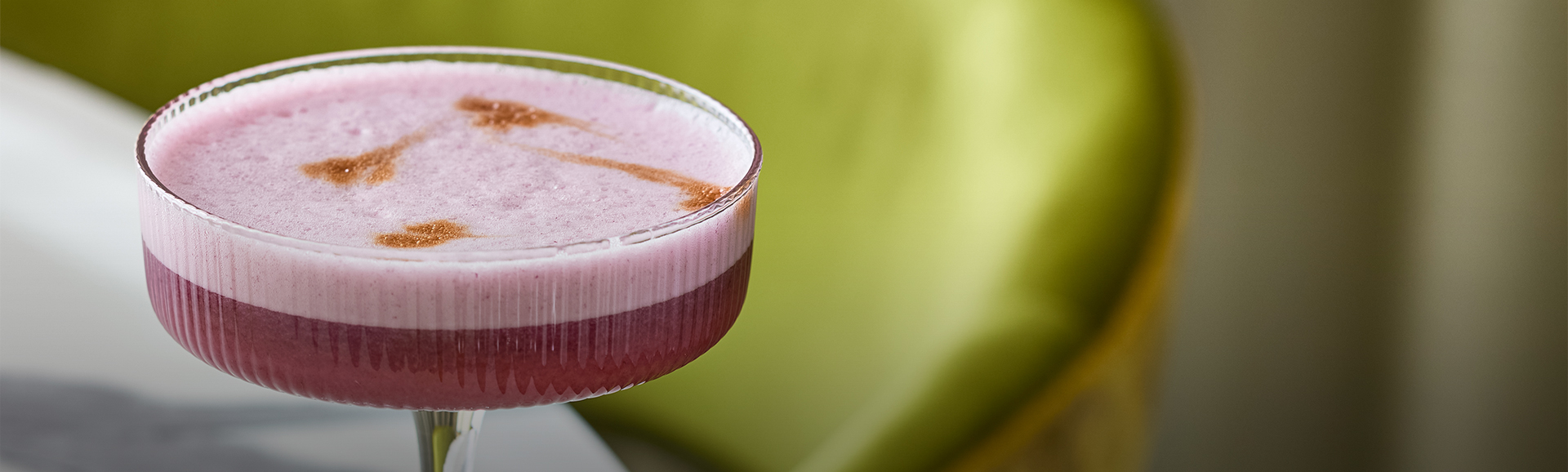 a close up of a drink
