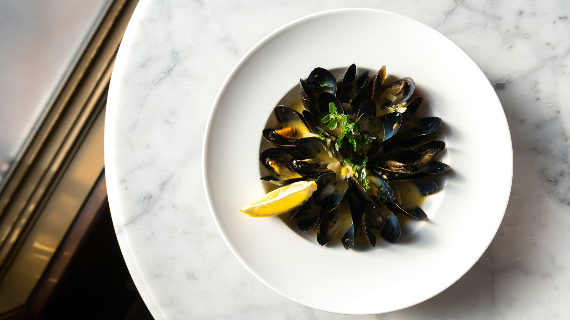 a plate of food on a table
