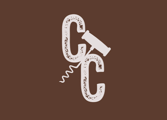 a white corkscrew and a corkscrew