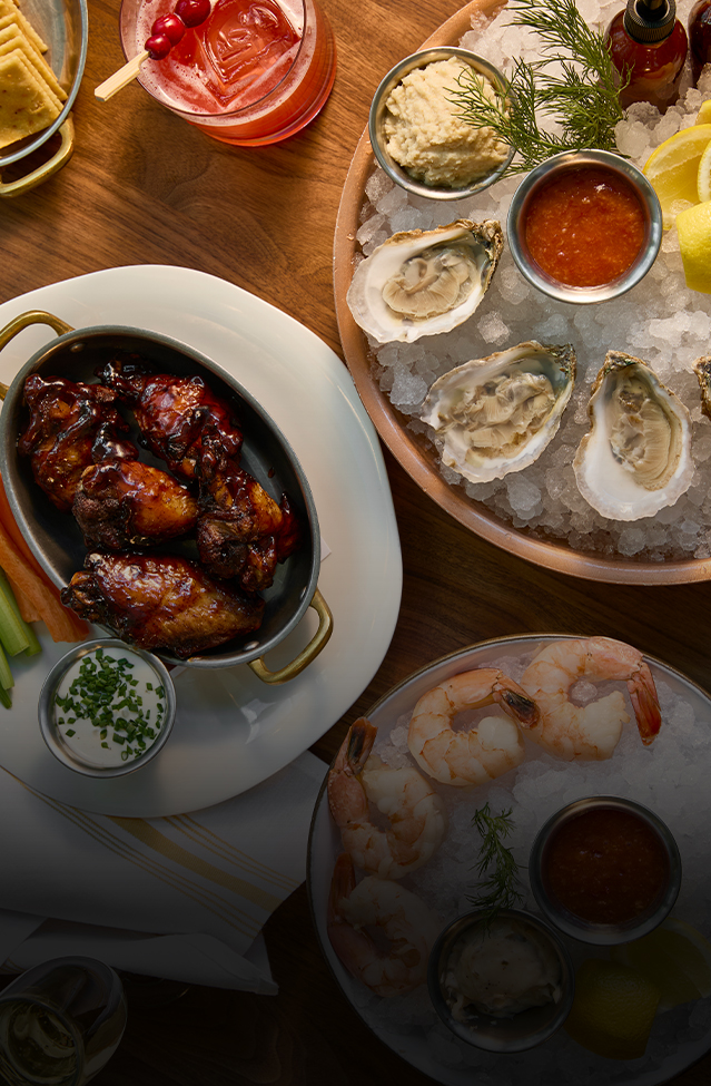 a plate of food on a table