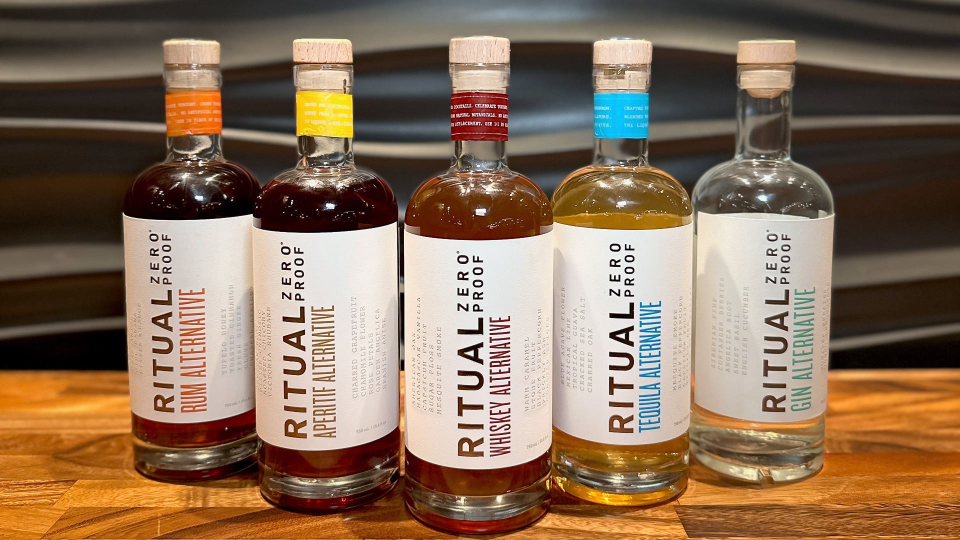 a group of bottles of liquid