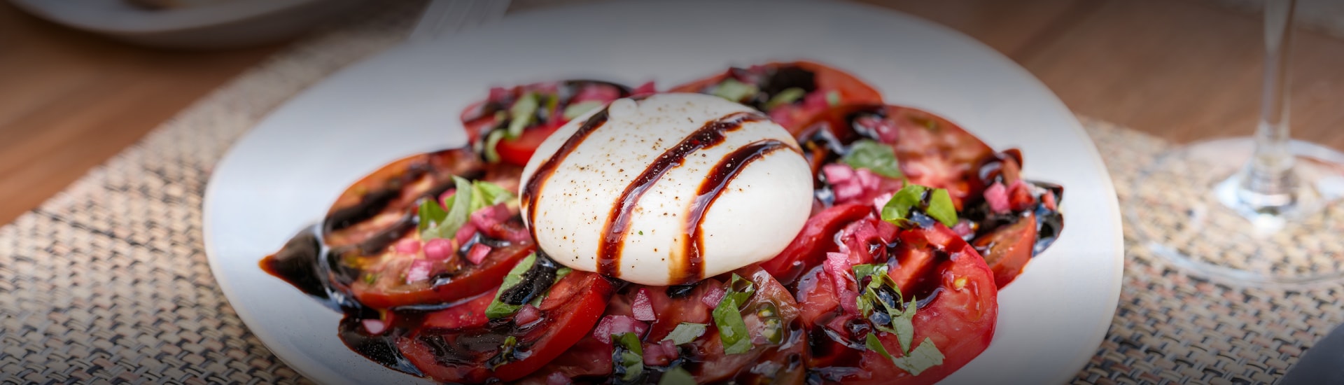 a close up of food