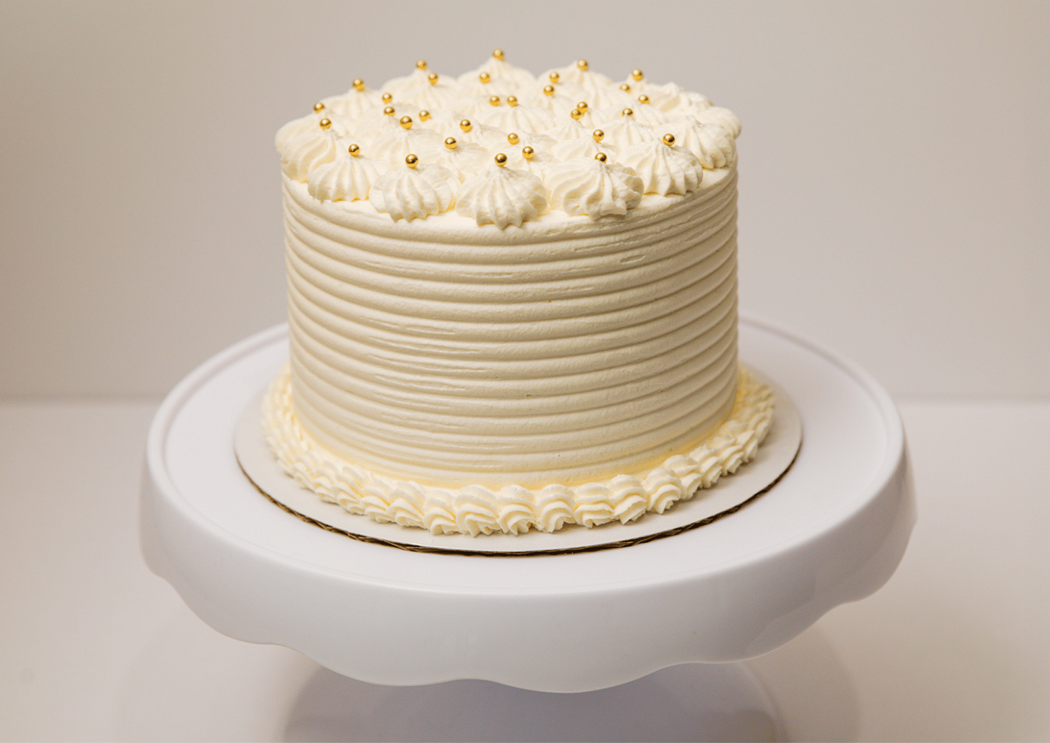 a cake on a plate