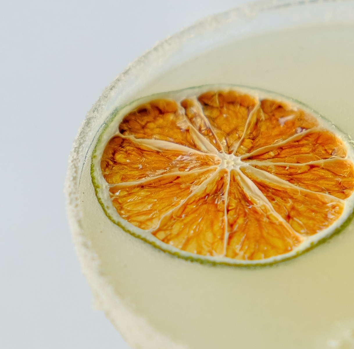 a close up of a drink